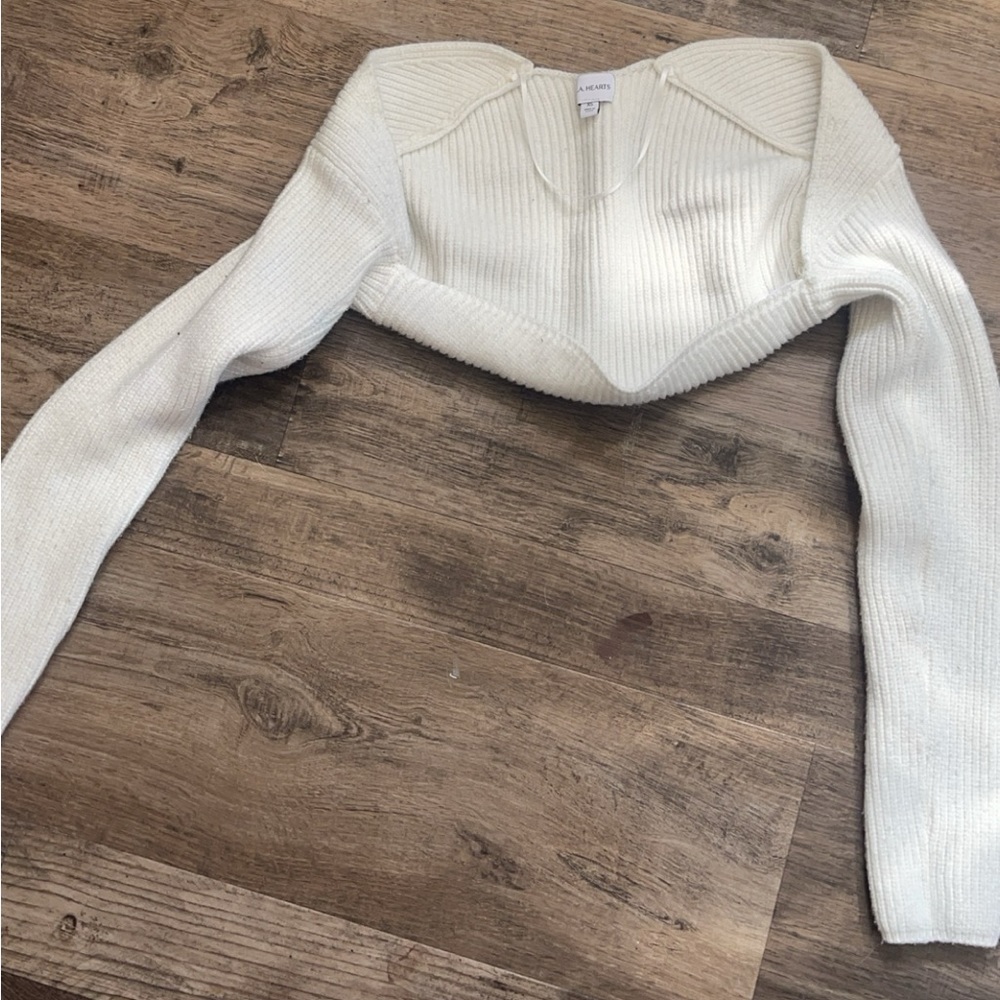Cropped cardigan